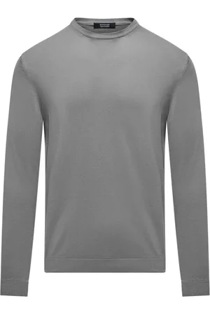 Bomboogie Round-neck Knitwear, male, , XL, Stockinette Stitch Crew Neck Pullover