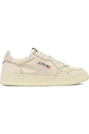 Autry Sneakers, male, , 6 UK, Ivory Flat Shoes