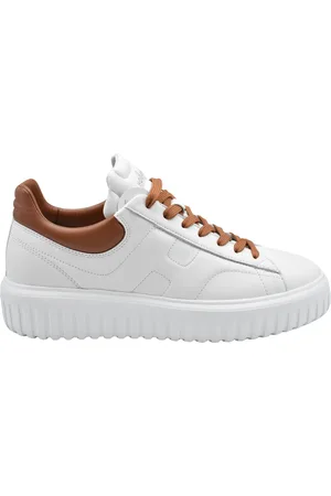 Hogan Leather Laced Shoes Elegant Style