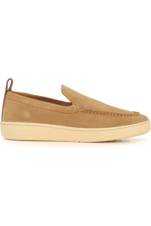 Lanvin Suede Slipper with Round Toe