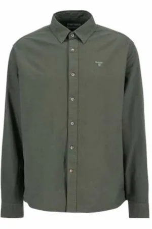 Barbour Casual Shirts, male, , M, Sage Casual Shirt Oxtown