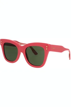 Gucci Sunglasses, female, , 52 MM, Retro Cat-Eye Sunglasses with Metal Rivets