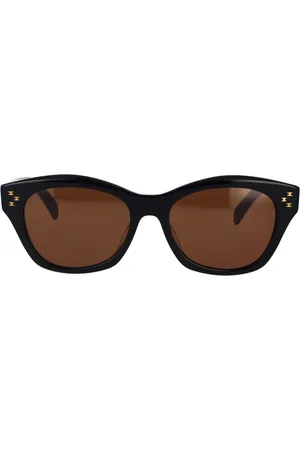 Céline Sunglasses, unisex, , 55 MM, Square Sunglasses with Brown Lenses