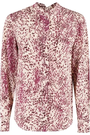Isabel Marant Printed Silk Shirt Ilda