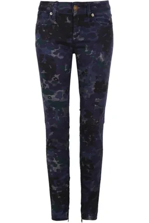 Burberry Skinny Jeans, female, , W25, Indigo Denim Jeans for Men