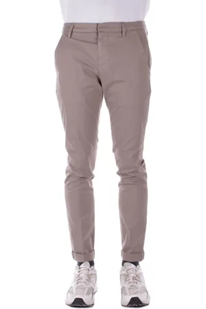 Dondup Slim-fit Trousers, male, , W34, Slim Fit Trousers with Logo