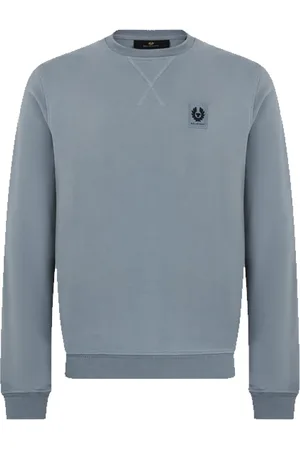 Belstaff Sweatshirts, male, , S, Flint Logo Sweatshirt Essential Style