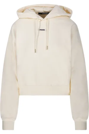 Jacquemus Neutral Gros Grain Hoodie Sweatshirt