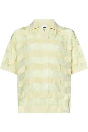 BONSAI V-neck Knitwear, male, , S, Striped Polo Shirt