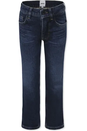 HUGO BOSS Denim Five-Pocket Jeans with Logo
