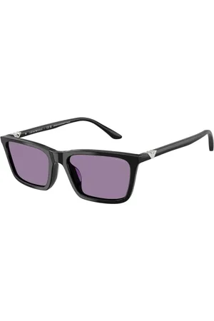 Emporio Armani Stylish Sunglasses with Purple Lenses
