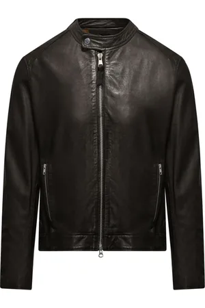 Bomboogie Leather Jackets, male, , 3XL, Roy Leather Jacket