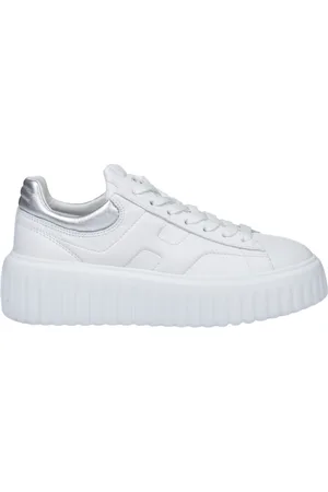 Hogan Sneakers, female, , 2 1/2 UK, Trainers with Silver Details