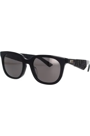 Dior Casual Geometric Sunglasses with Rubber Details