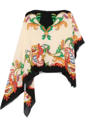 Etro Draped MultiColour Jacket with Contrasting Border
