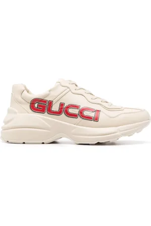 Gucci Logo Print Trainers