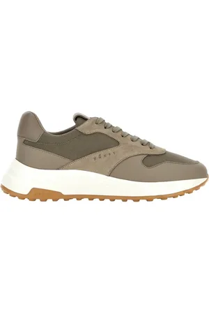 Hogan Sneakers, male, , 10 UK, Leather Trainers with Memory Foam