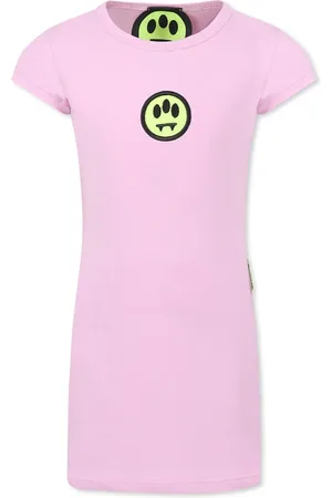 BARROW Dresses, female, , 14 Y, Smiley Short-Sleeved Dress