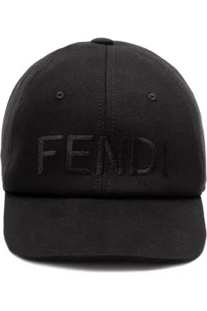 Fendi Caps, male, , ONE SIZE, Adjustable Strap Curved Peak Hat