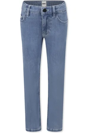 HUGO BOSS Jeans, unisex, , 4 Y, Denim Five-Pocket Jeans
