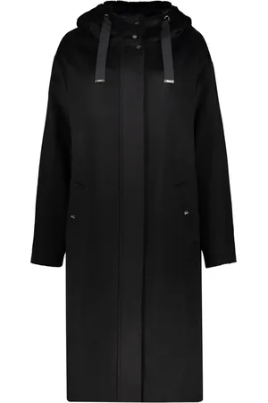 HERNO Wool Coat with Adjustable Hood