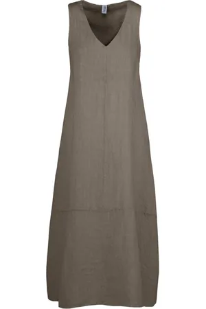 Bomboogie Midi Dresses, female, , M, V-neck sleeveless maxi dress