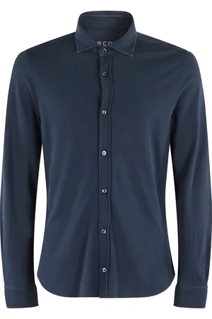 Circolo Casual Shirts, male, , M, Piquet Jersey Shirt