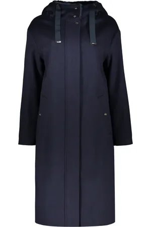HERNO Wool Coat with Adjustable Hood