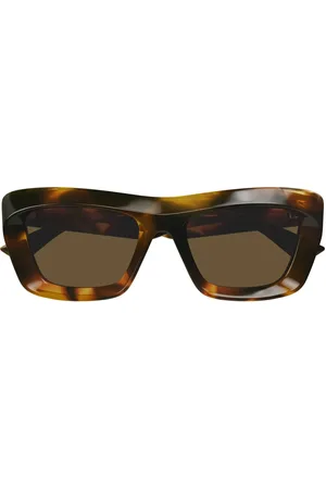Bottega Veneta Sunglasses, female, , 53 MM, Rectangular Sunglasses with Lenses