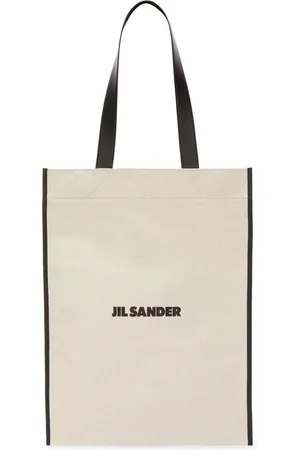 Jil Sander Tote Bags, male, , ONE SIZE, Minimalist Canvas Shopper Bag