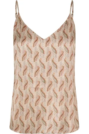 Dea Kudibal Sleeveless Tops, female, , XS, Paisley Print Camisole Top