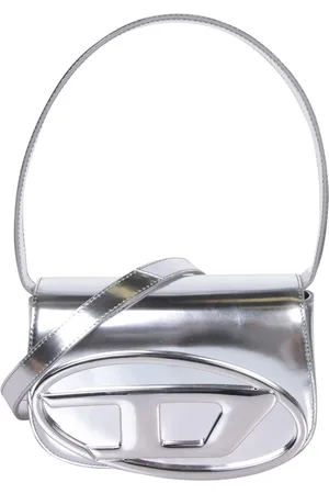 Diesel Handbags, female, , ONE SIZE, Stylish Leather Bag with Foldover Top