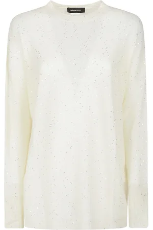 Fabiana Filippi Round-neck Knitwear, female, , S, Casual Knit Pullover Jumper