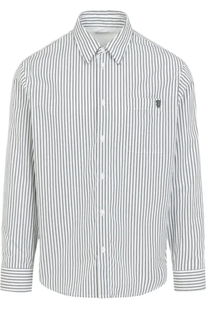 Burberry Casual Shirts, male, , L, Conifer Chalk Shirt