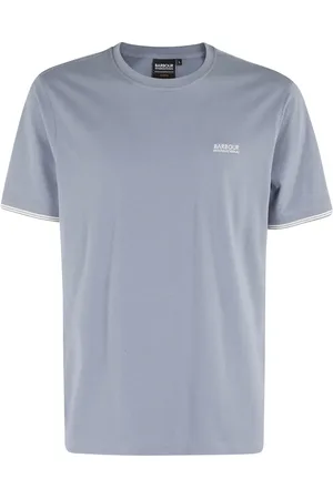 Barbour Logo Tipped Cuff Tee