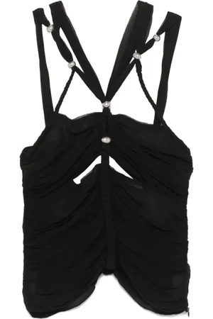 Isabel Marant Sleeveless Tops, female, , S, Double Strap Top