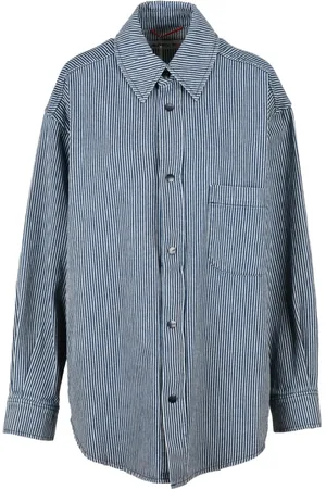 Autry Cotton Over Shirt with Snap Fasteners
