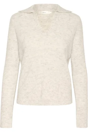 INWEAR V-neck Knitwear, female, , S, Soft Knit Collar Pullover