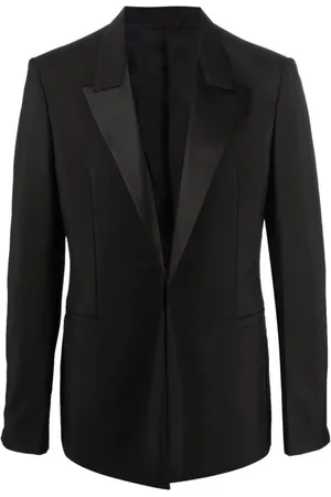 Givenchy Blazers, male, , L, Satin-Lapel Blazer