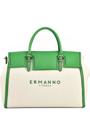 ERMANNO SCERVINO Canvas Double Ruby Shoulder Bag