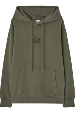 C.P. Company Embroidered Logo Hoodie