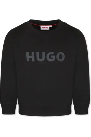 HUGO BOSS Round Neck Sweatshirt with Logo