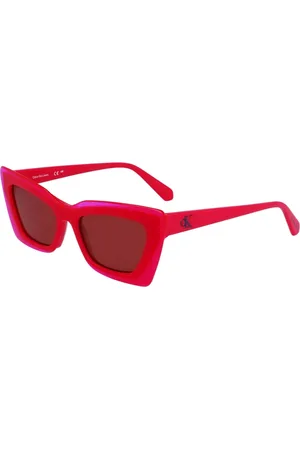 Calvin Klein Red Lens Sunglasses Ckj23656S 675