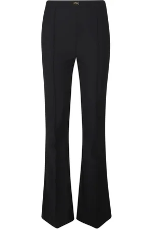 Elisabetta Franchi Wide Trousers, female, , 2XS, Essential Trousers