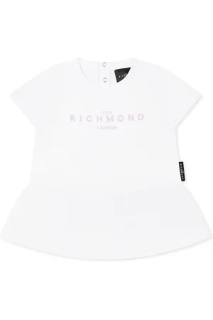 John Richmond Dresses, female, , 6 M, Casual Short-Sleeved Cotton Dress