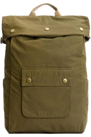 Barbour Foldover Backpack Cotton Sponge Clean