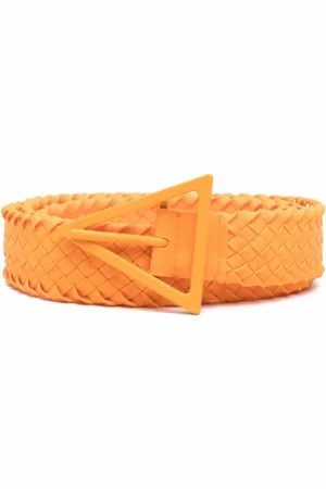 Bottega Veneta Belts, male, , 90 CM, Tangerine Belt 7012 Stylish Model