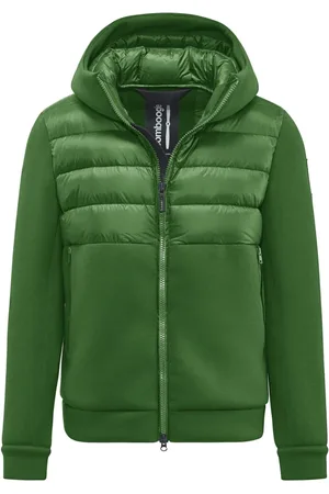 Bomboogie Winter Jackets, male, , M, Turin Jacket - Bimaterial Jacket in Neoprene and Nylon Ripstop