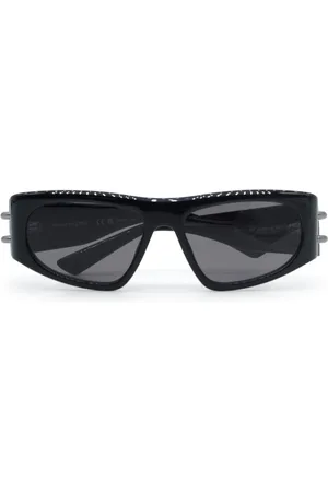 Alexander McQueen Arm Branding Sunglasses