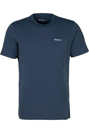 Barbour Cotton T-shirt in Navy